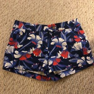JCrew floral shorts